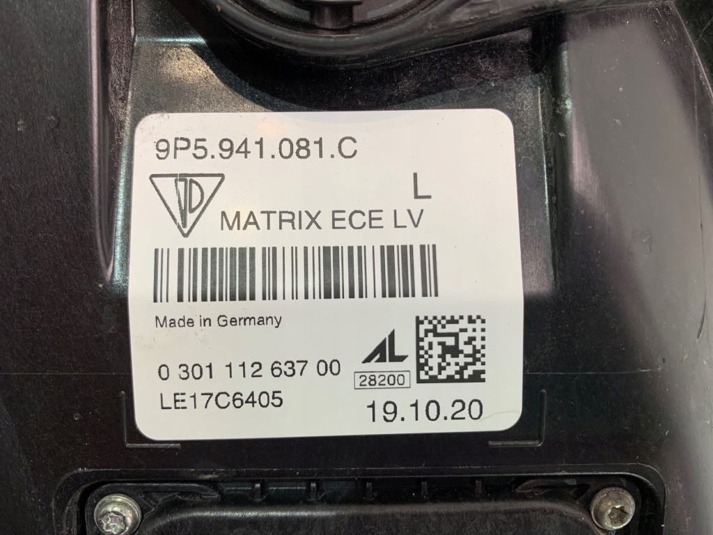 фото №12, Porsche 911 992 лампи перед передні full led matrix rhd комплект