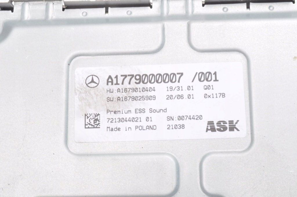 Mercedes klasa a w177 h247 усилитель burmestera1779000007 Недорого