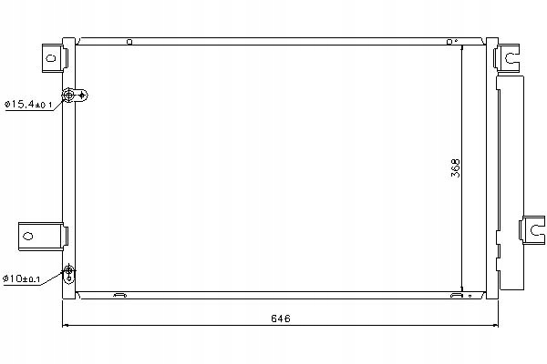 фото №1, Nissens 940022 конденсатор, кондиціонер