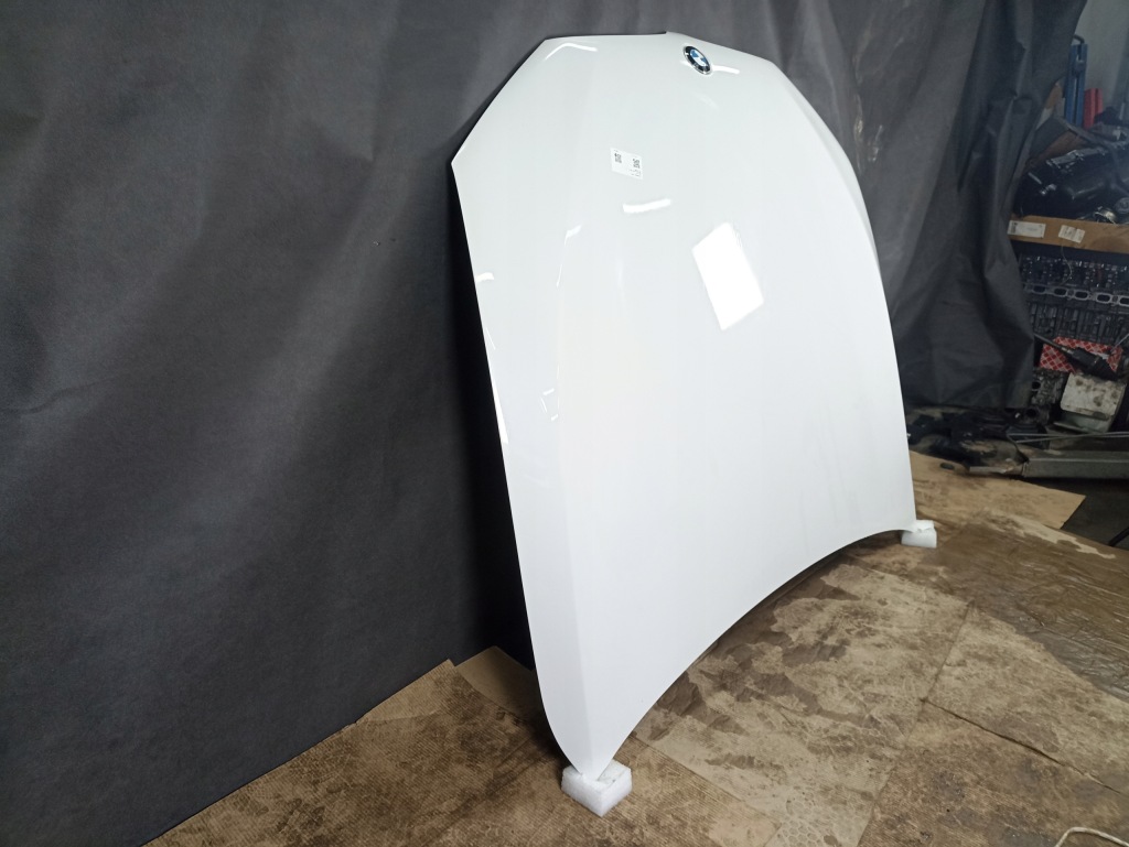 Капот крышка двигателя bmw 5 g30 g31 a300 alpinweiss w цвет 6894km Недорого