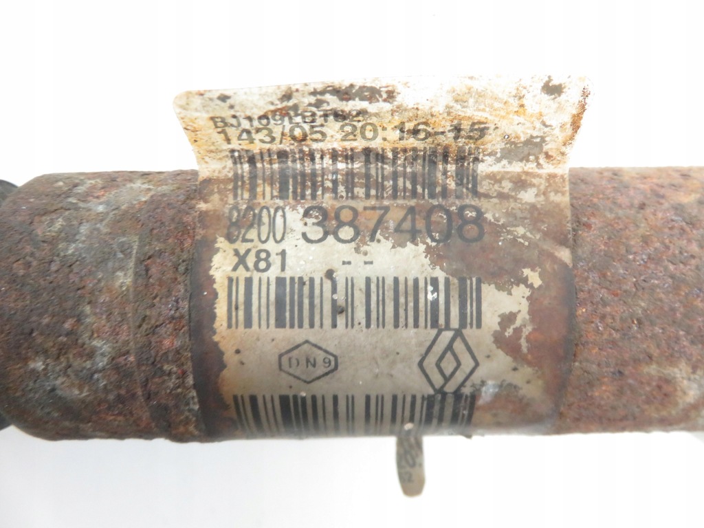 фото №7, Привідний вал ліва renault espace iv 3.0 dci 8200387408