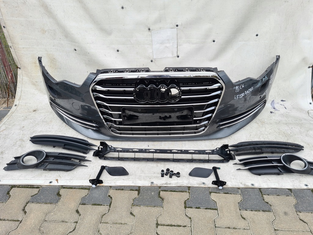 фото №1, Бампер перед kompletny audi a6 c7 przedlift pdc