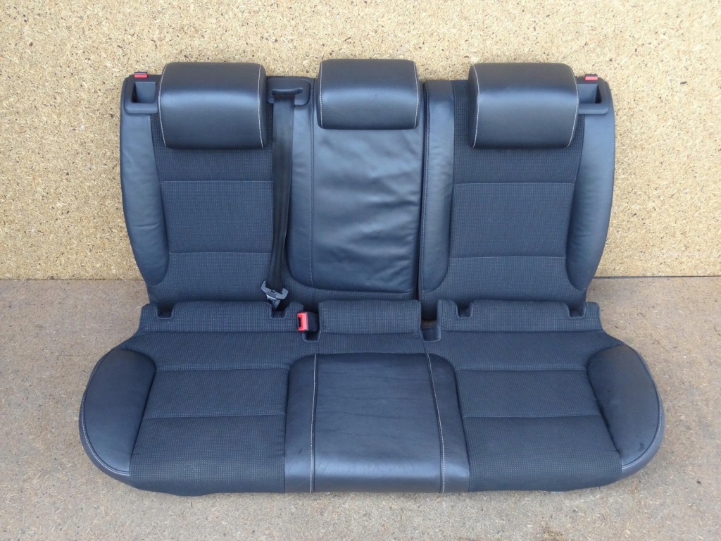 фото №14, Audi a3 8p 8p3 3d s-line lift оббивка сидіння заднє сидіння підігрів з підігрівом