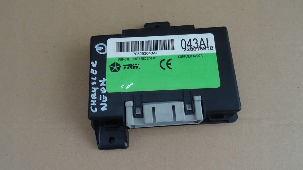 фото №1, Chrysler neon 2 ii модуль комфорту p05293043ai