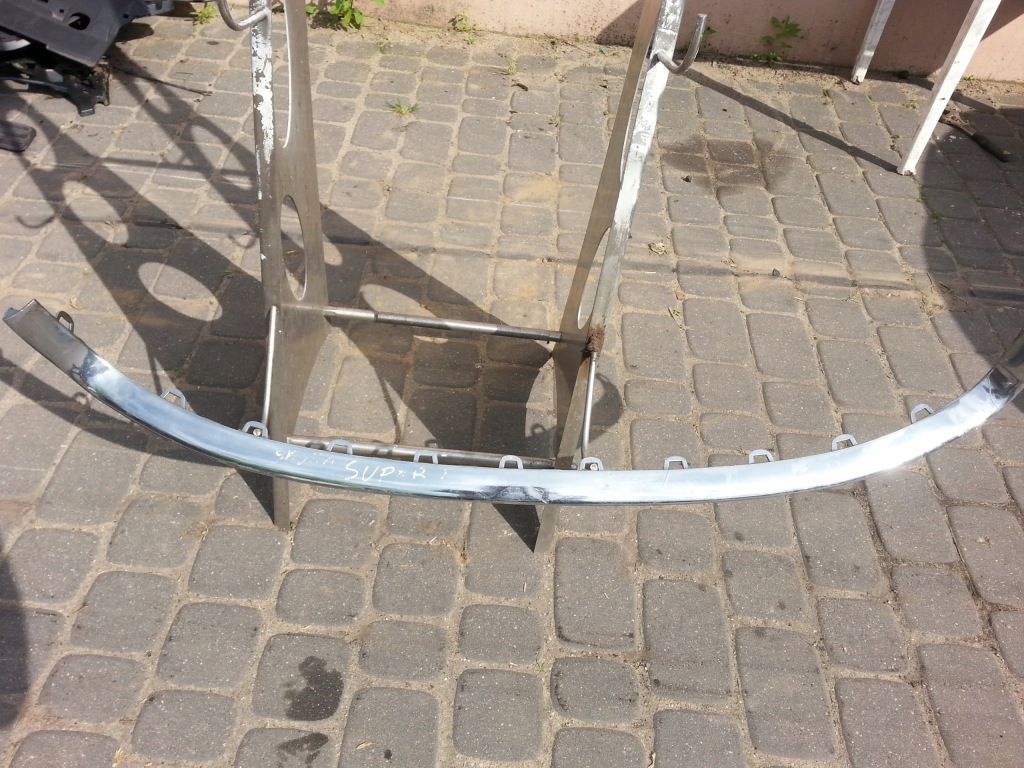 фото №1, Skoda superb ii молдинг хром бампера