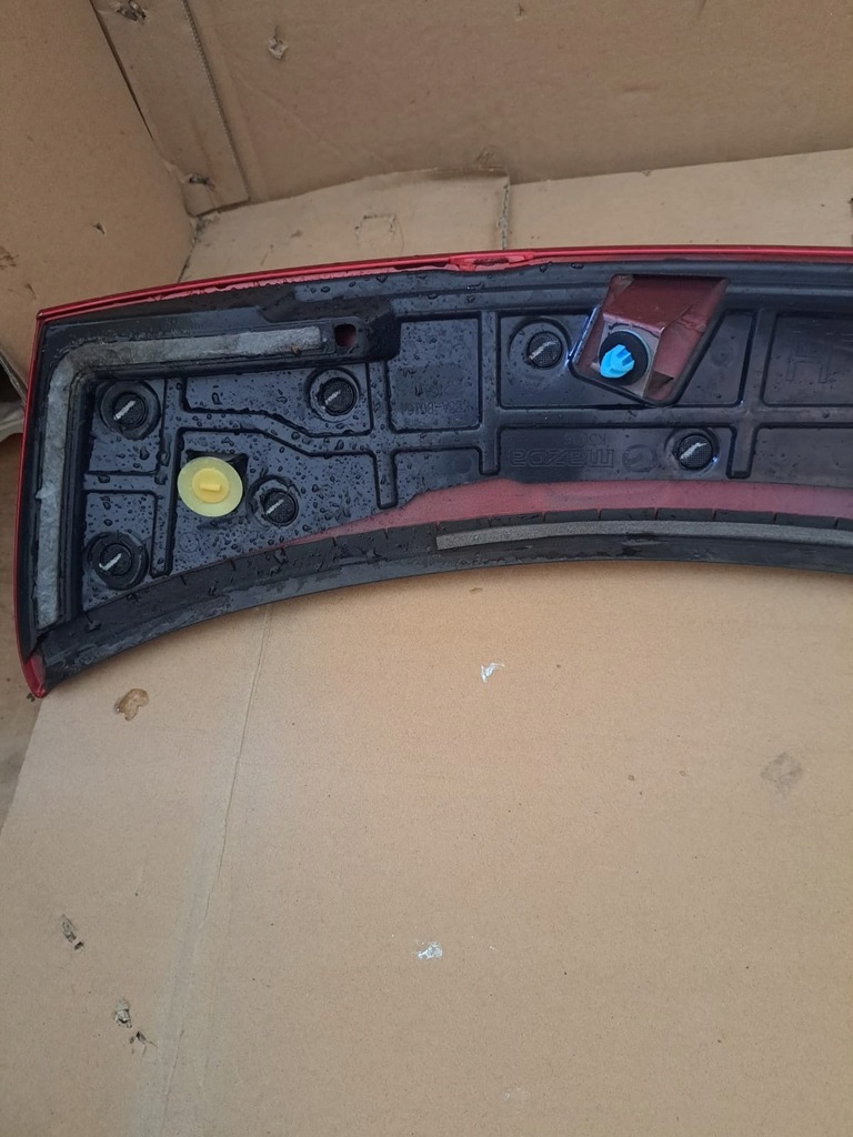 фото №12, Накладка накладка молдинг крышки задняя mazda cx5 ii