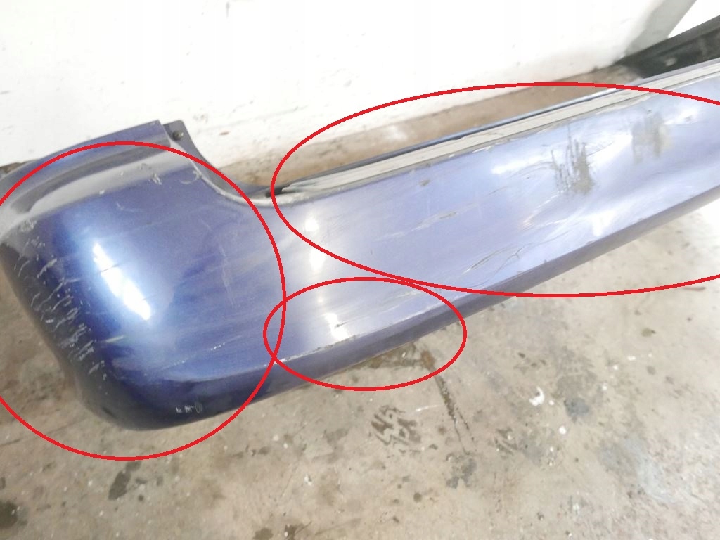 фото №9, Бампер задняя задний p1 kia carnival i fl 01-05