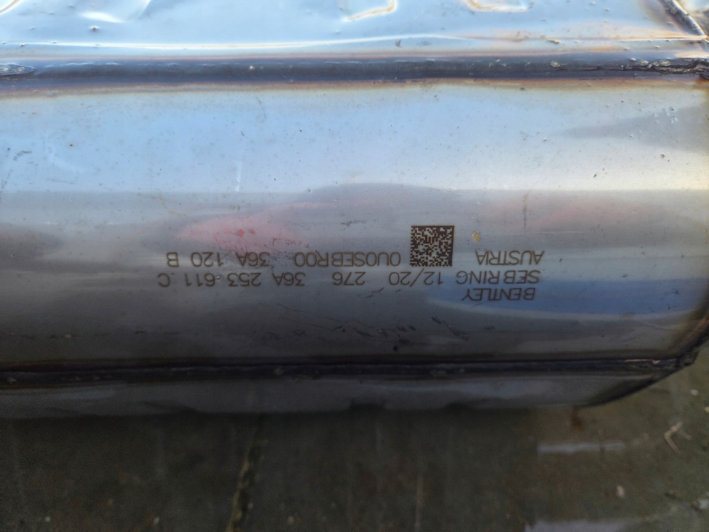 Bentley bentayga w12 0e 36a253411b 36a253181d система випускний гасник Київ