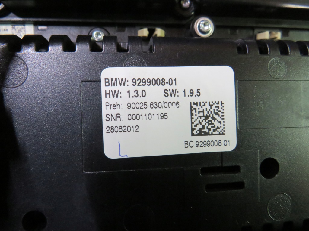 Панель кондиционера радио bmw f10 9299008 Доставка
