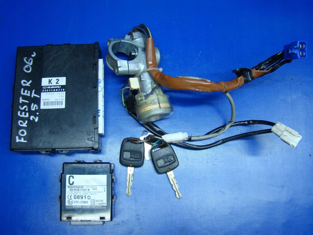 фото №1, Блок управления двигателя замок зажигания forester ii 2.5 t 06-08