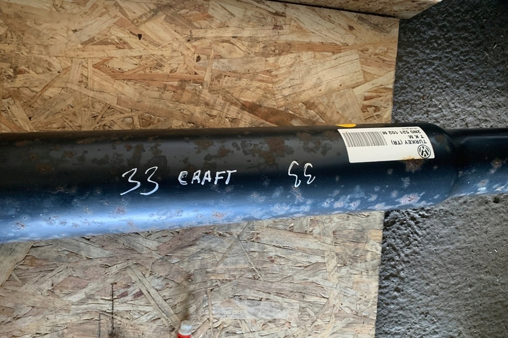 фото №6, Wał привідний vw crafter фургон sy_ 2n0521102m 2.0l дизель 130kw 2018