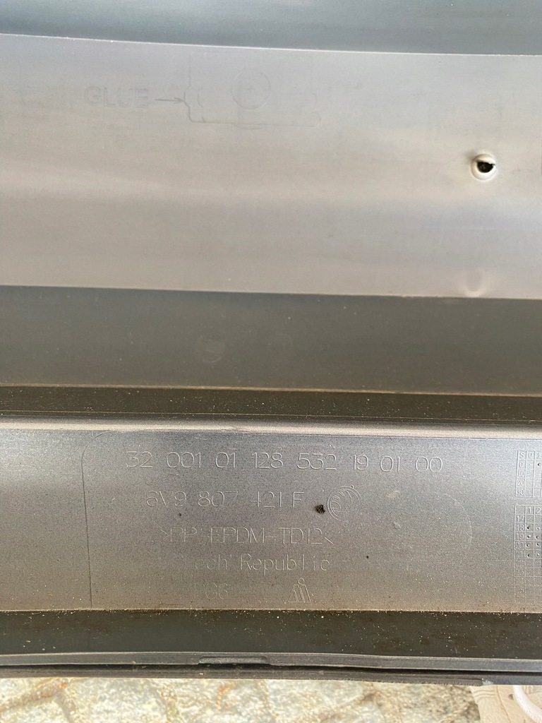 фото №13, Skoda fabia iii lift 6v9 scout kombi бампер задняя