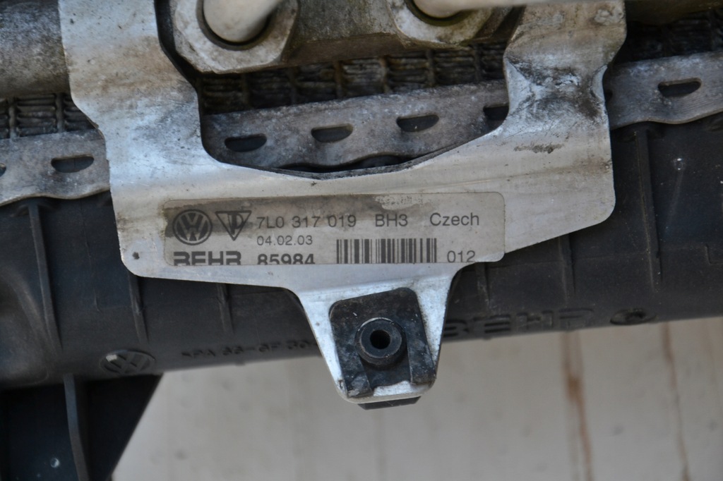 фото №13, Audi q7 4l 3.0tdi 06-15 комплект радиатор+ вентилятор