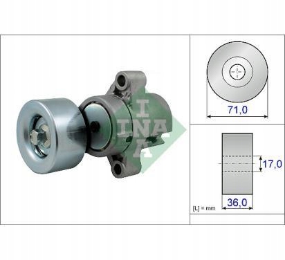 фото №2, Ina натяжитель micro-v mazda 6/mpv 2.0