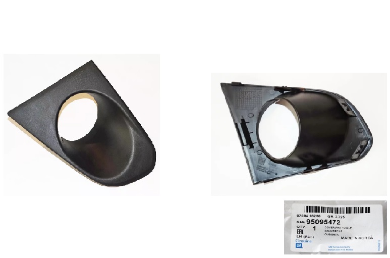 фото №1, Chevrolet trax рамка протитуманної фари ліва оригінальний номер 95095472