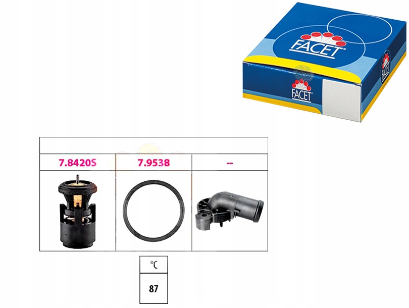 фото №1, Facet термостат audi a2 1.4 8z0