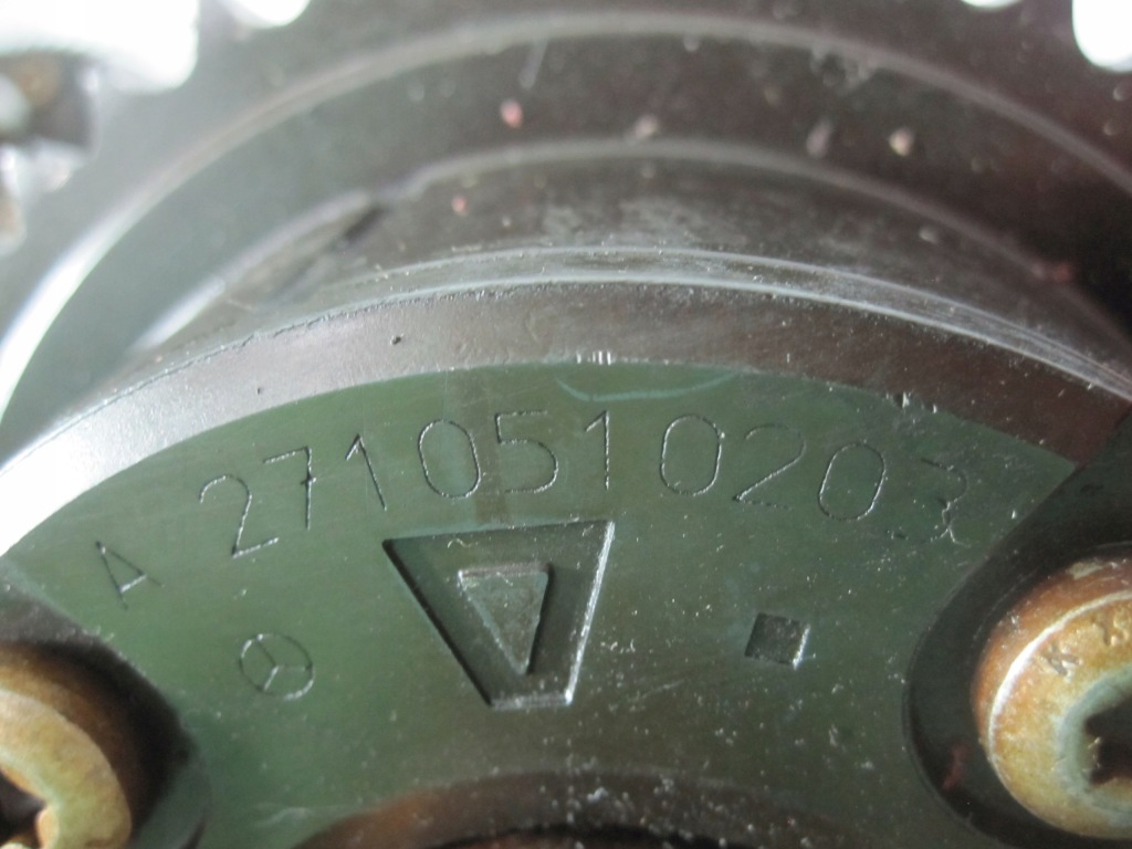 фото №7, Mercedes c180 1.8 271.946 143km 06r колесо зубчасте розподільного валу r2710510328