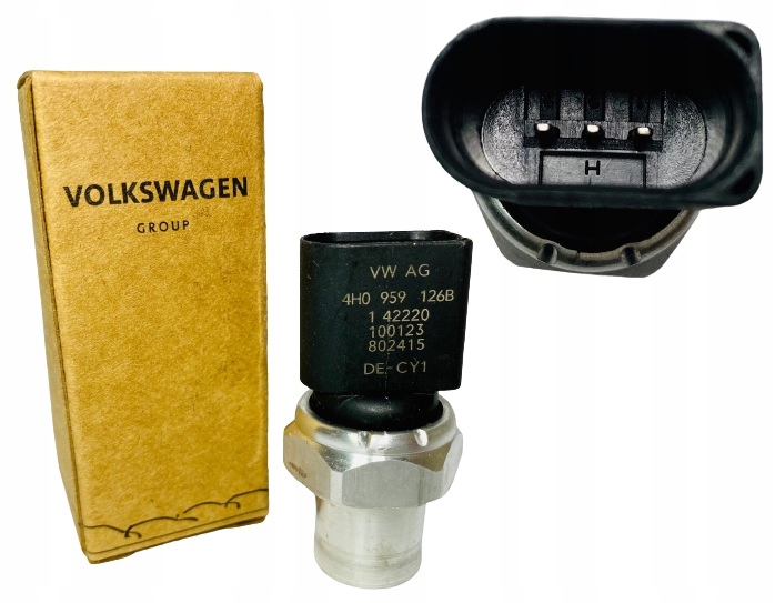 фото №15, Датчик тиску кондиціонера audi 4h0959126b aso