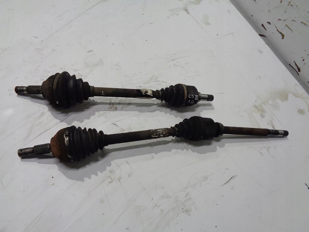 фото №1, Приводной вал левый перед citroen c5 iii x7 1.6 hdi