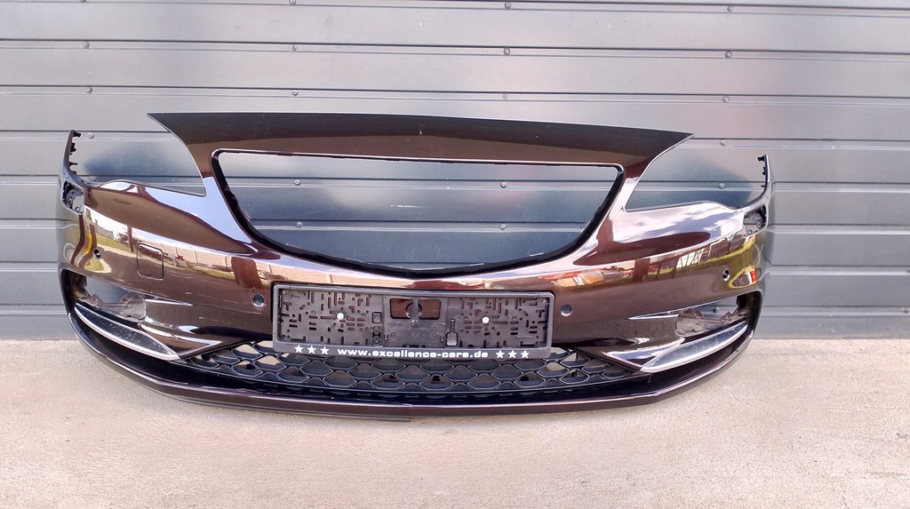 фото №1, Opel cascada бампер перед передній 4 pdc омивачі ґрати хром