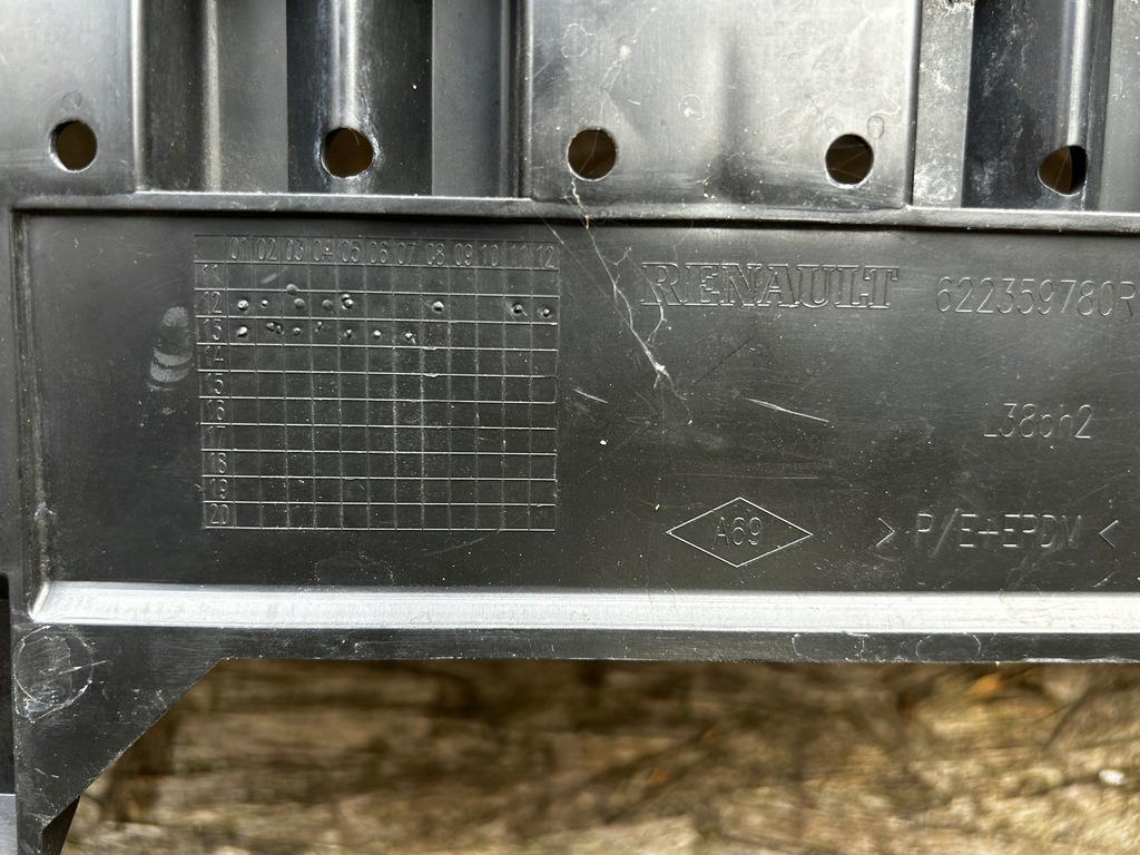 фото №7, Renault fluence плита защита pod бампер перед