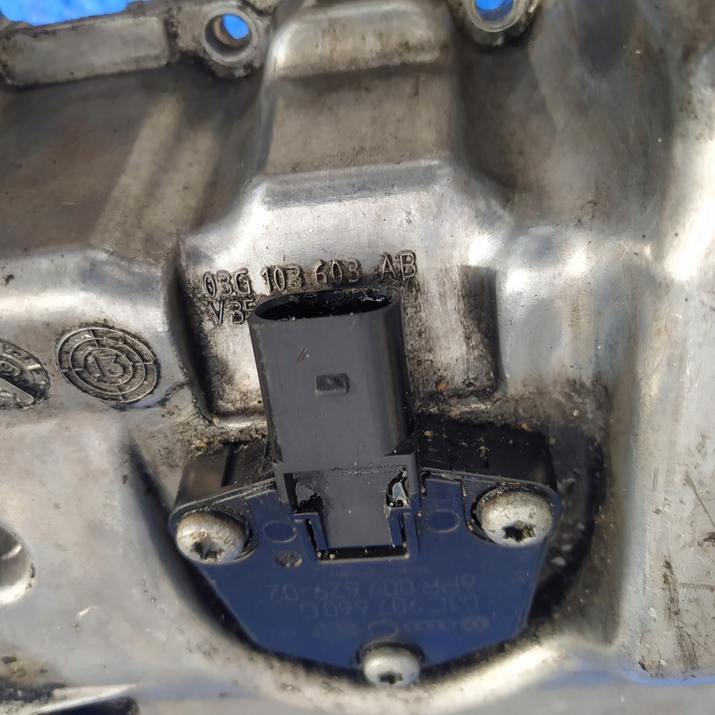 фото №5, Vw touran 1t 2010- golf vi піддон масляна 03g103603ab 2.0tdi