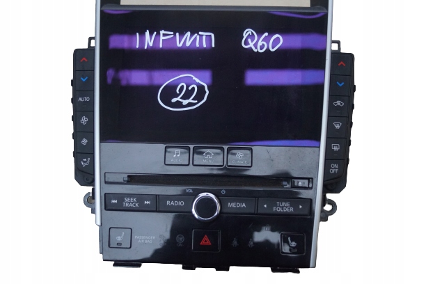 фото №1, Панель кондиціонера радіо infiniti q60 253915cb4b