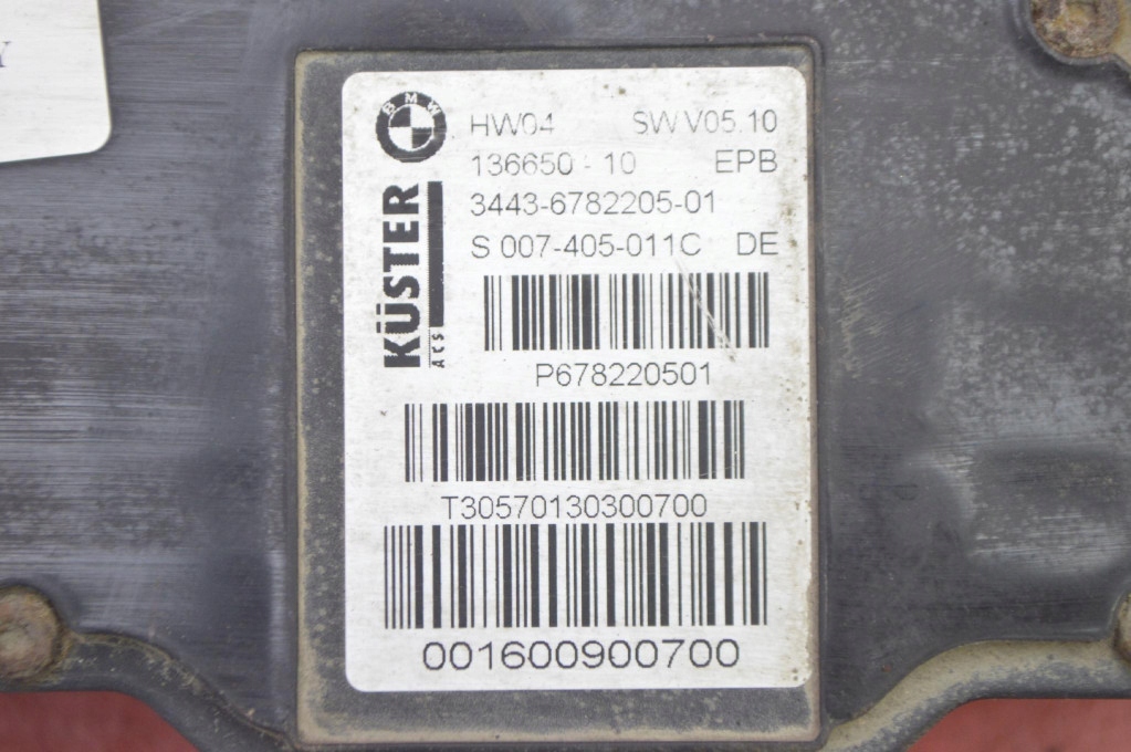 фото №10, Механізм гальма ручного 3443-6782205-01 bmw x5 e70 06-10