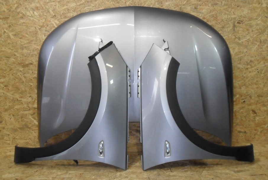 фото №1, Opel grandland x бампер kompletny перед капот крила лампи радіатор 17-