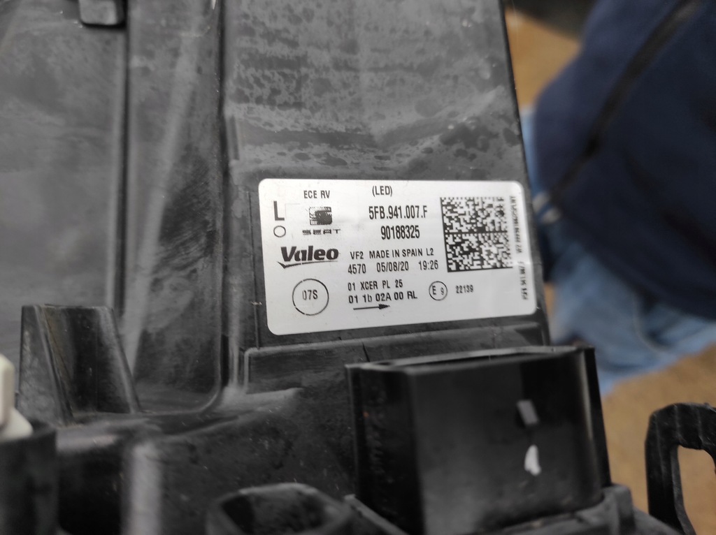 фото №15, Seat leon iv tarraco full led фара левый лампа левая