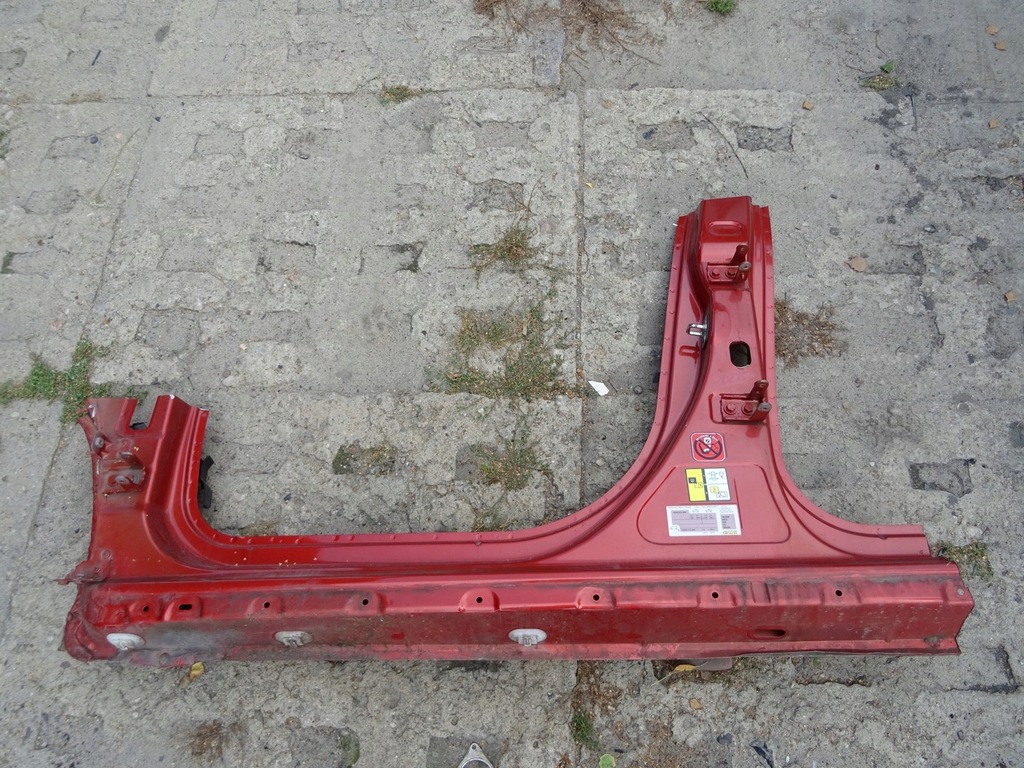 фото №11, Peugeot 2008 порог левый блок двигателя