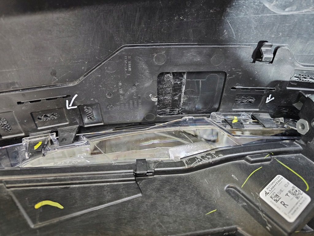 фото №12, Бампер перед передній tesla s lift plaid led протитуманна фара решітка