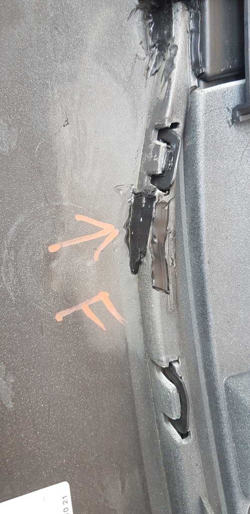 фото №10, Vw golf 8 viii 5h0 бампер передній ґрати, накладка-спойлер