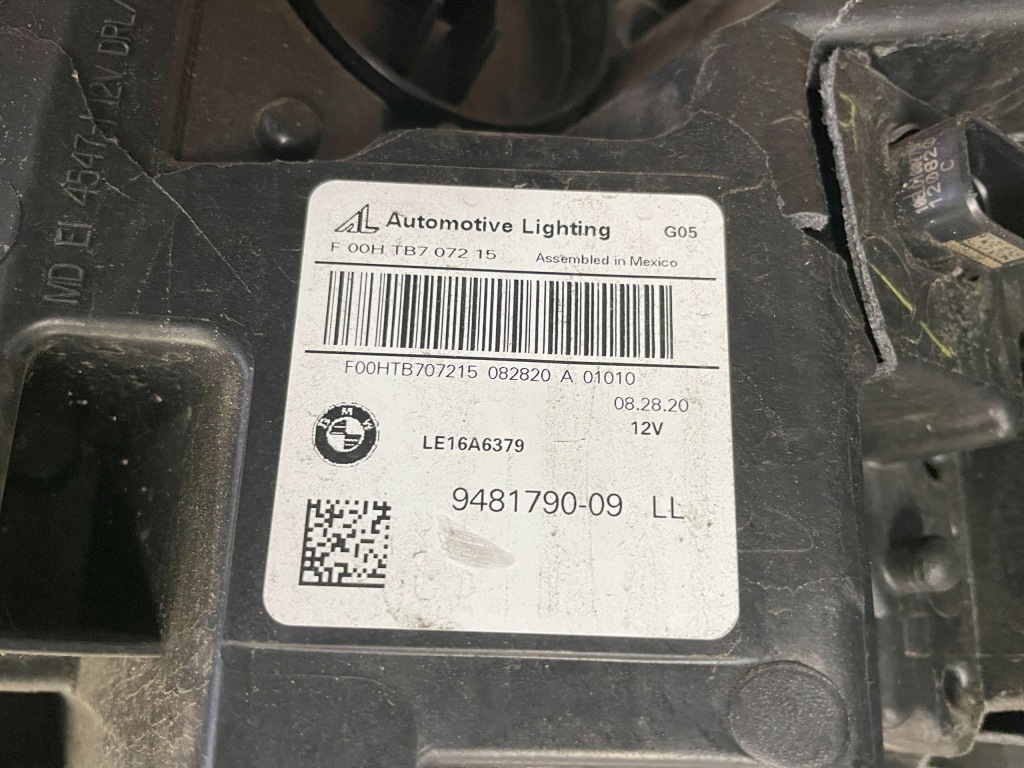 фото №11, Bmw x5 x6 g05 g06 лампа права laser led na частини eur lhd 9481790