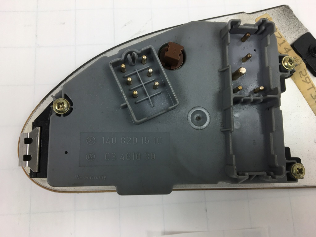 Купити Маніпулятор регулювання сидіння лівого  mercedes w140 1408201510 drewno гайка