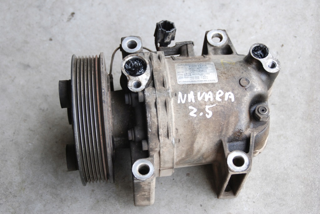 фото №1, Navara 2.5 dci компресор кондиціонер 92600-eb40e