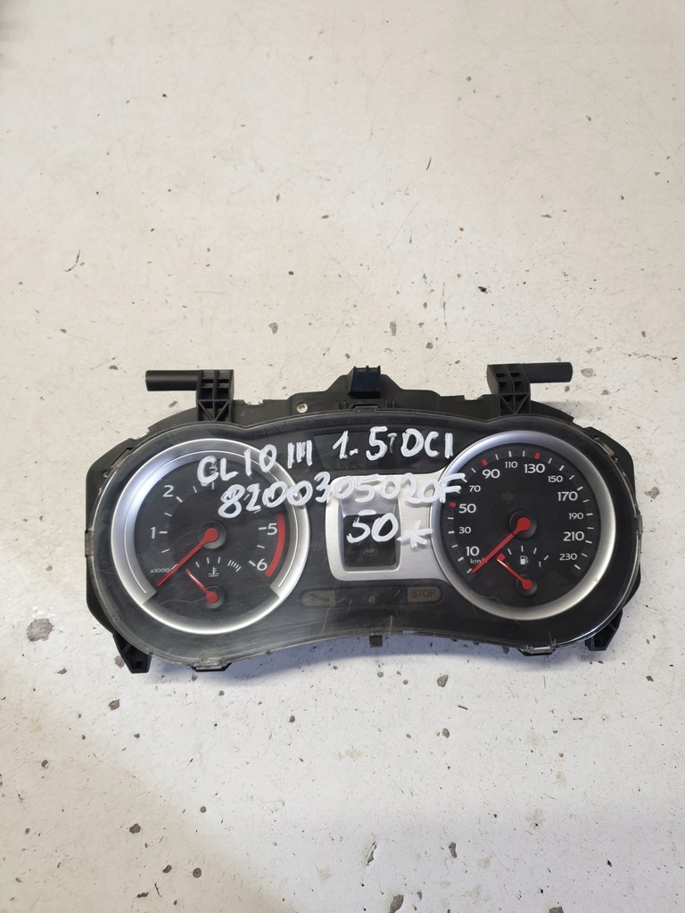 фото №1, Счетчик приборы renault clio iii 1.5 dci