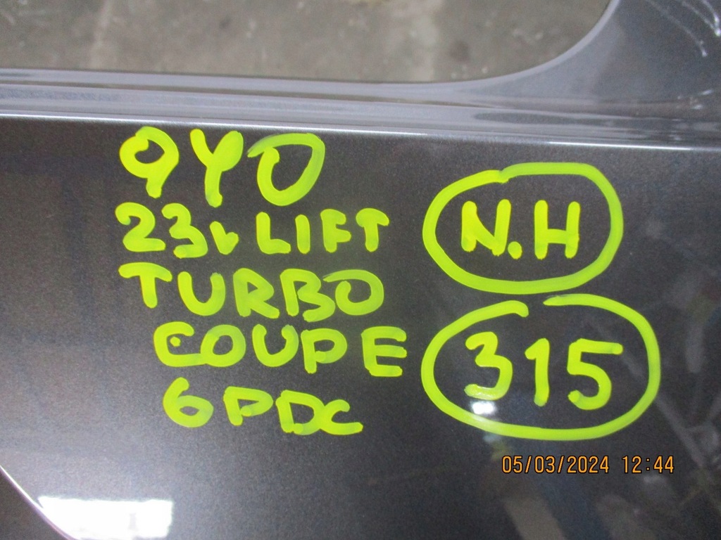 фото №11, Бампер porsche cayenne 9y0 turbo 23r lift coupe 6 pdc задняя задний