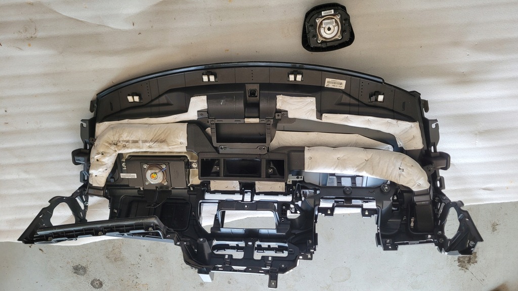 фото №11, Консоль панель приладів панель приладів +2x подушка + 2x pas kia rio iii 11-16 демонтаж oryg