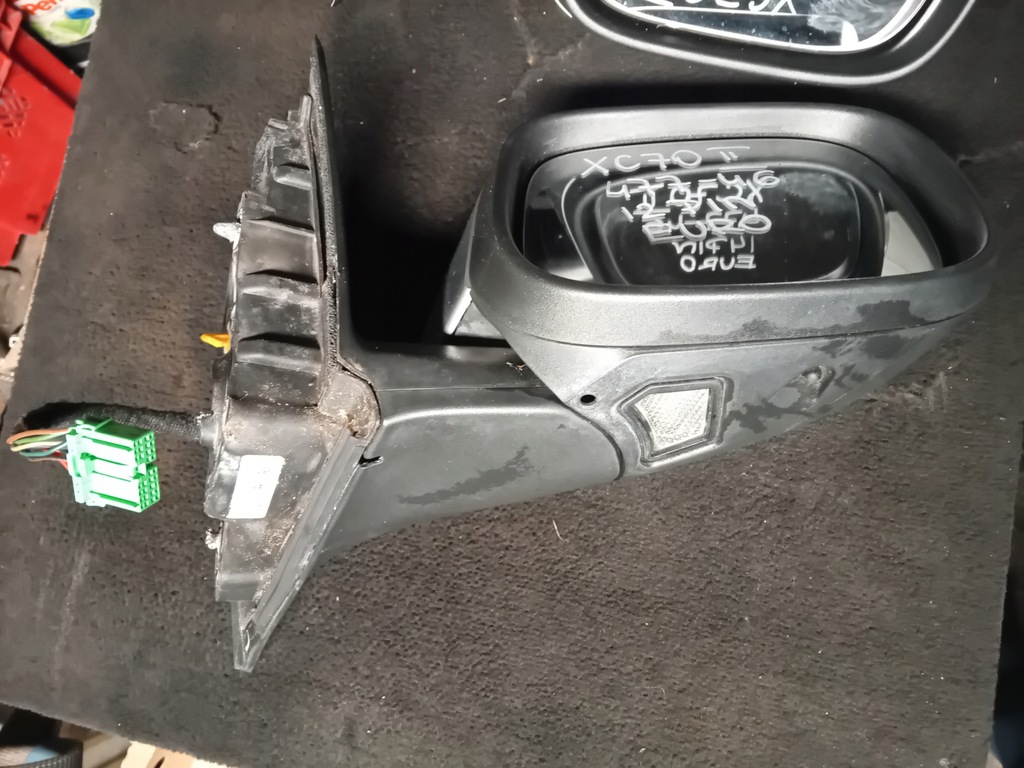 фото №6, Volvo xc70 ii 07-14 зеркало правое 12 pinów europa цвет 477-46