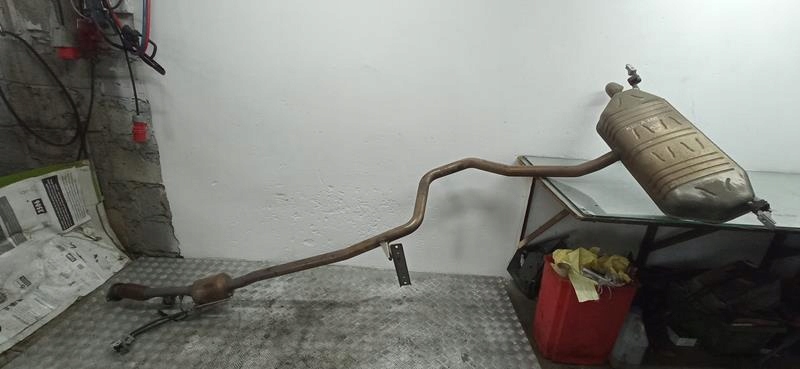 фото №1, Гаситель конечный катализатор труба выхлоп mercedes w177 1.3