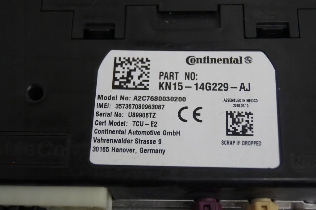 фото №3, Модуль bluetooth ecosport ii mk2 st -line lift