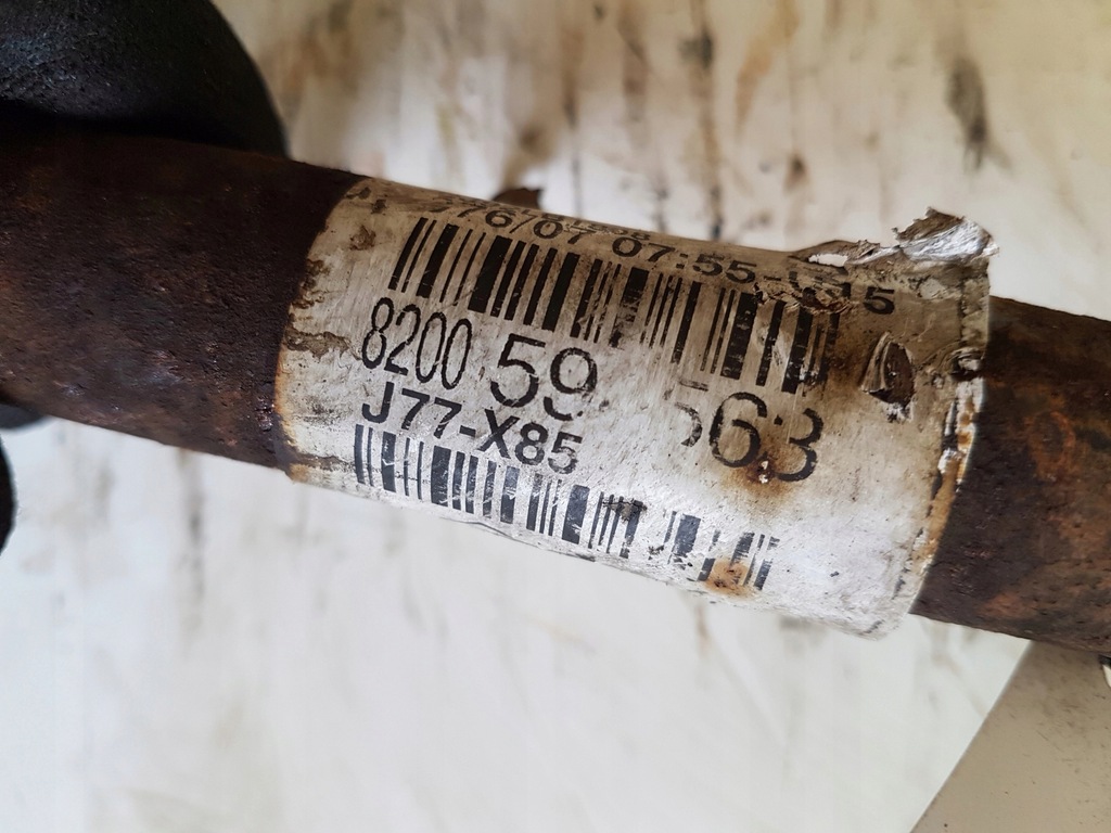 фото №4, Приводной вал правая renault clio 3 iii 1.5 dci 8200598563