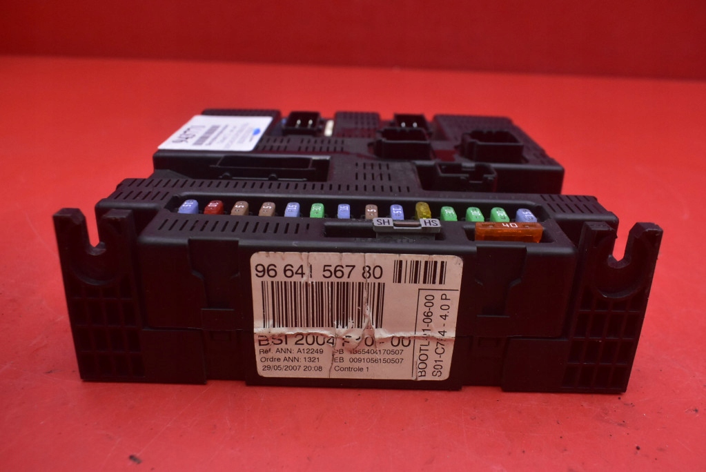 фото №6, Коробка предохранителей bsi 9664156780 citroen c2 1 i 1.4 hdi 68 km 03-08