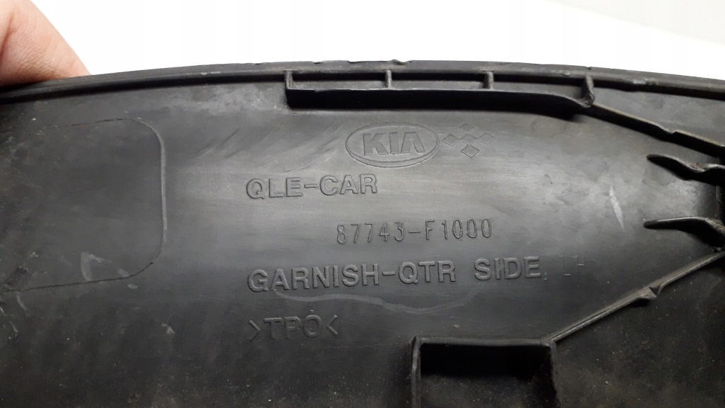 фото №11, Kia sportage 4 iv молдинг крила лівий задня