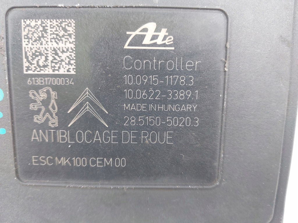 фото №6, Насос abs 9806891780 citroen ds3 1.6 e-hdi