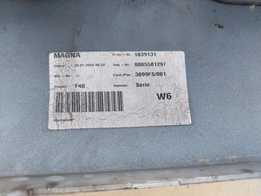 фото №9, Bmw 1 f40 бампер передний перед