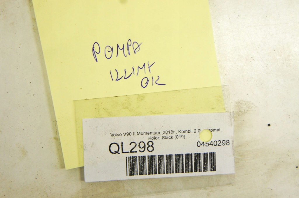 фото №8, Ql298 volvo v90 16- 2.0i компрессор кондиционера p31469966