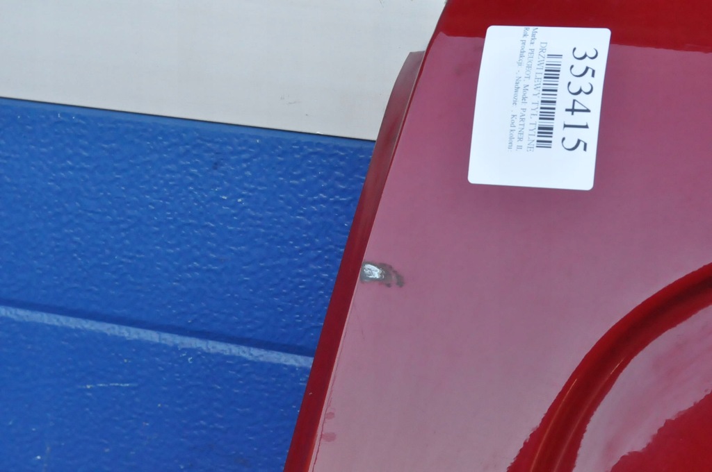 фото №11, Peugeot partner ii дверь левый задняя задние