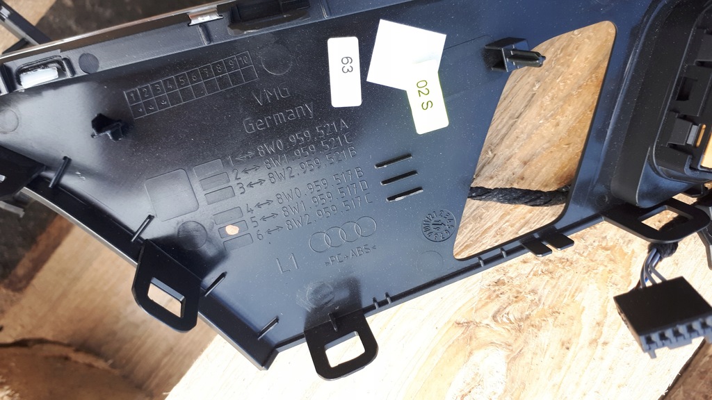 фото №11, S4 b9 a4 8w ручка подсвечиваемые дверь ambiente eu